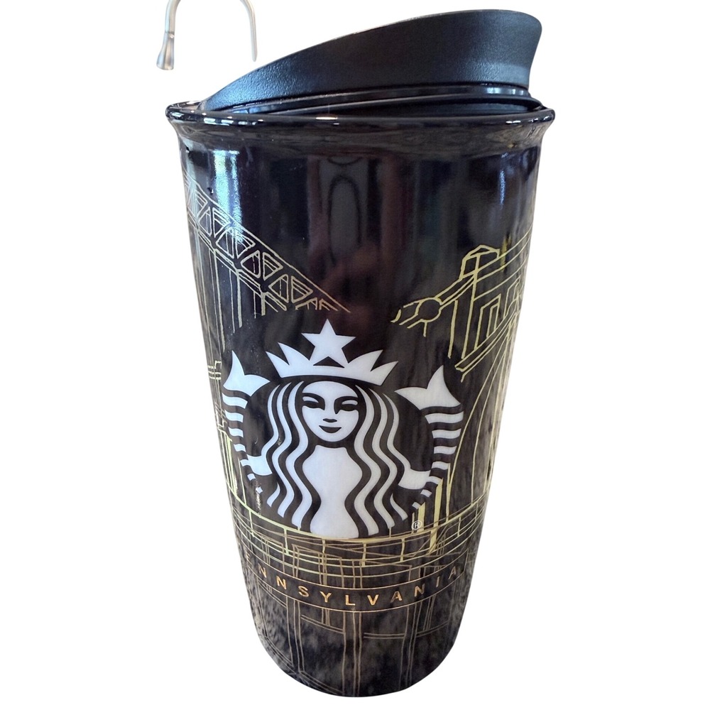 Starbucks Pennsylvania Local Collection 2016 Ceramic Double Wall Traveler 12oz
